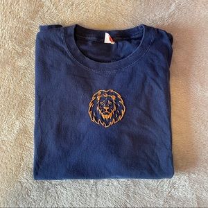 Embroidered Lion T-Shirt